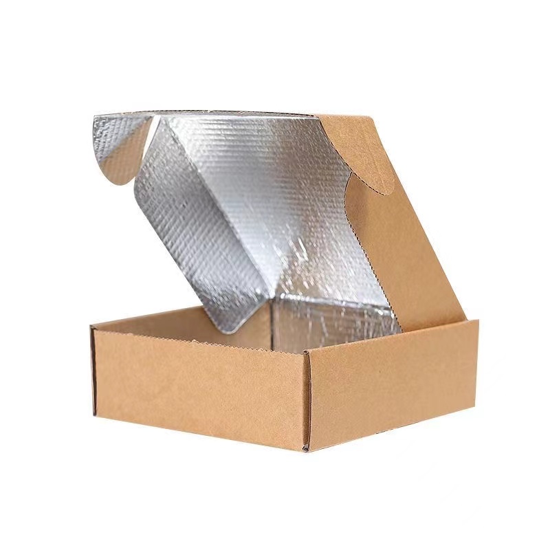 Cutomized Pizza box,fruit box, cold chain box waterproof aluminum foil paper box